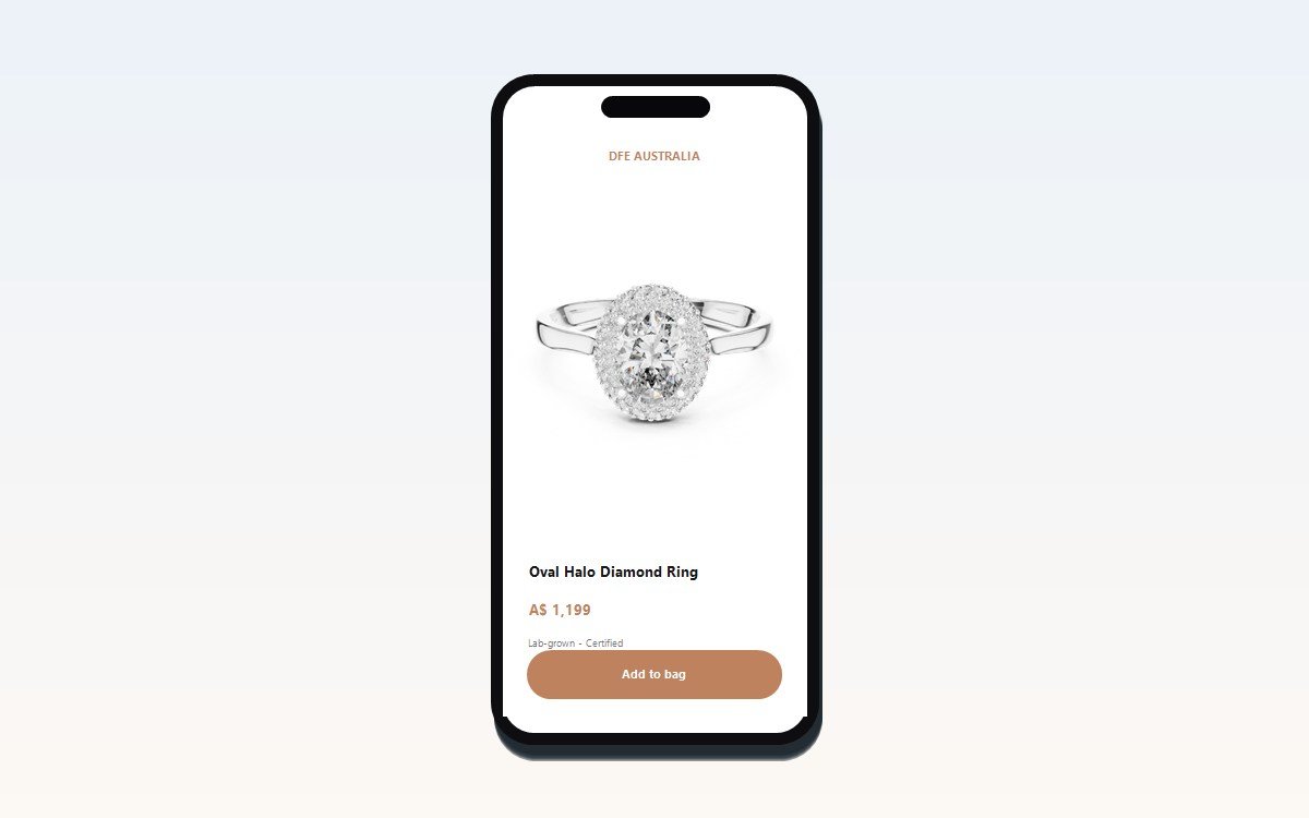 Diamonds For Everyone Shopify project